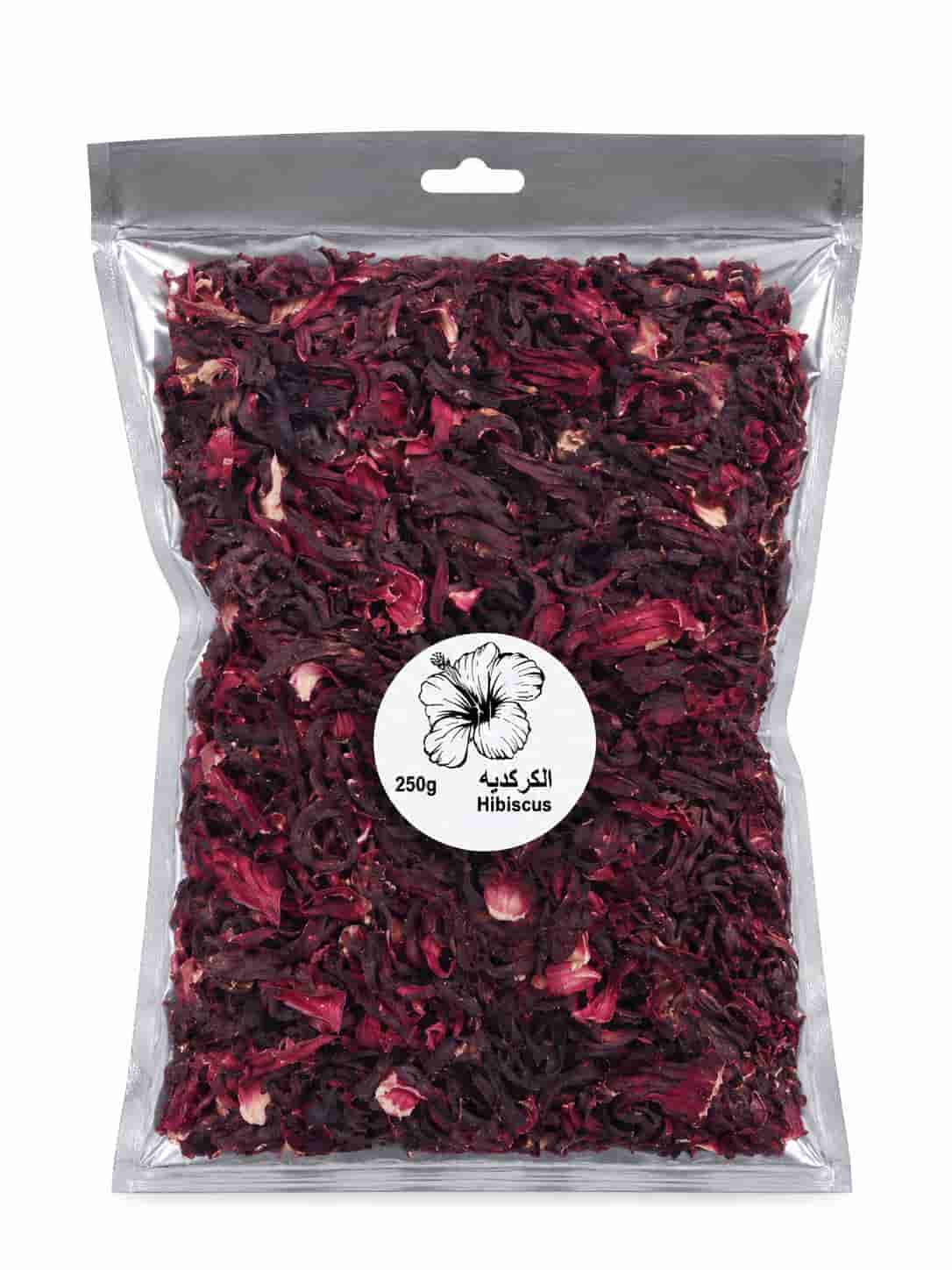 Premium Dried Hibiscus Flowers (Karkadeh) - 250g - Dates Market Premium Dried Hibiscus Flowers (Karkadeh) - 250g - Fresh Dates South Africa